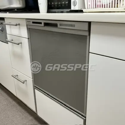 施工後のビルトイン食洗機（パナソニック NP-45MS9S）