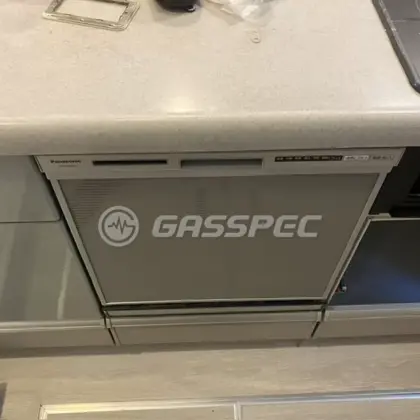施工後のビルトイン食洗機（パナソニック NP-45RS9S）