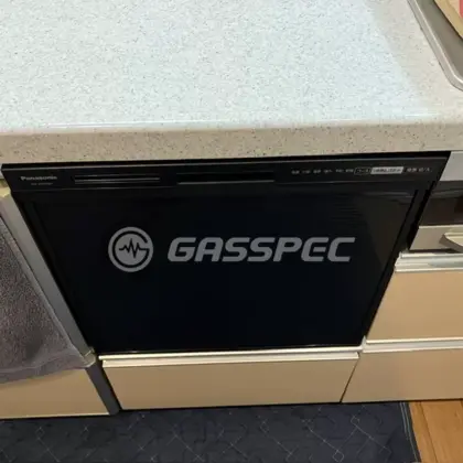 施工後のビルトイン食洗機（パナソニック NP-45RS9K）
