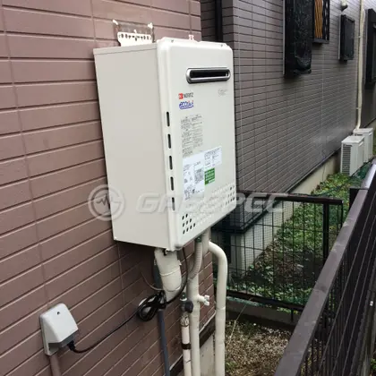 施工後の給湯器（ノーリツ GT-C2452SAWX-2 BL）