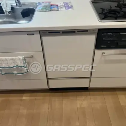 施工後のビルトイン食洗機（パナソニック NP-45VD9S）