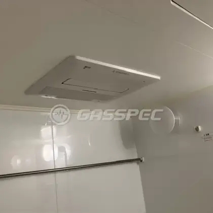施工後の浴室乾燥機（ノーリツ BDV-4106AUKNC-J3-BL）
