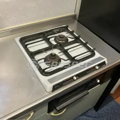 施工前のビルトインガスコンロ（C-SB212SH）
