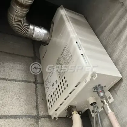 施工後の給湯器（ノーリツ GQ-1639WS-C-1）
