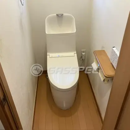施工後のトイレ（TOTO CES9315#SC1）