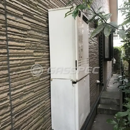 交換前の給湯器（ノーリツ GT-2427SAWX）