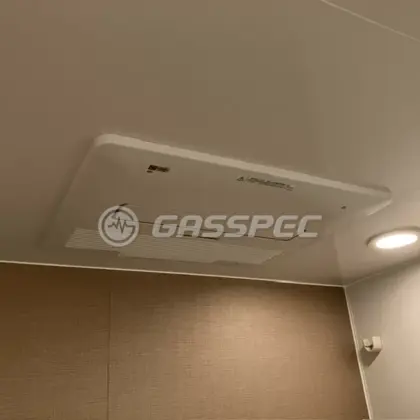 施工後の浴室乾燥機（ノーリツ BDV-4106AUKNC-J3-BL）