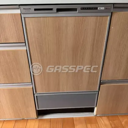 施工後のビルトイン食洗機（パナソニック NP-45RD9S）