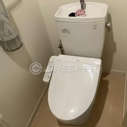 施工後の便座（TOTO TCF8CK68/NW1）
