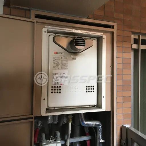 交換前の給湯器（ノーリツ GT-2422SAWX-T）