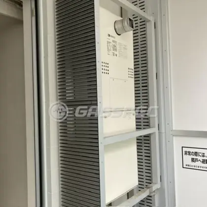 施工後の暖房熱源機（ノーリツ GTH-C2461AW6H-T-1 BL）