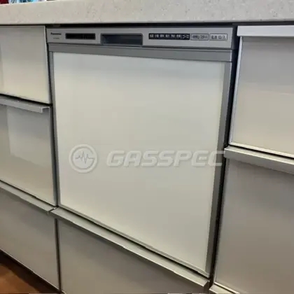 施工後のビルトイン食洗機（パナソニック NP-45RS9S）