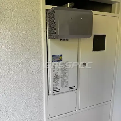 施工後の給湯器（リンナイ RUX-SA1616W(A)-E）