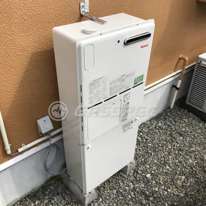 施工後の暖房熱源機（リンナイ RH-101W2-6(A)）