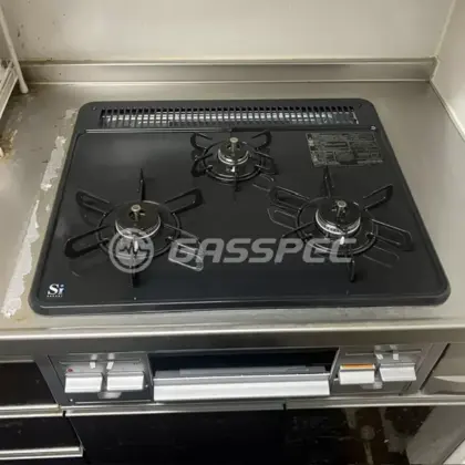 施工後のビルトインガスコンロ（パロマ PD-N36AS）