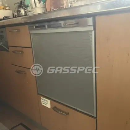 施工後のビルトイン食洗機（パナソニック NP-45MS9S）