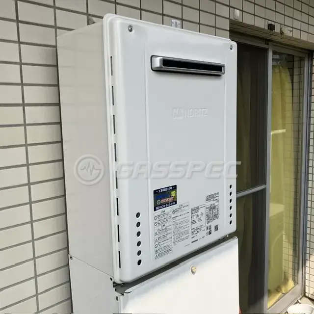 交換後の給湯器（ノーリツ GT-2070SAW BL）