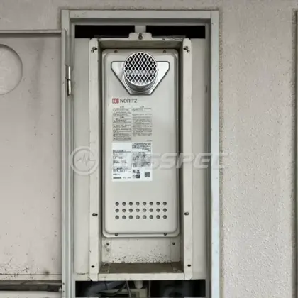 施工後の給湯器（ノーリツ GT-1653SAWX-T-4 BL）