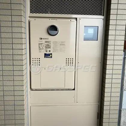 施工後の暖房熱源機（ノーリツ GTH-CV2460AW3H-1 BL）