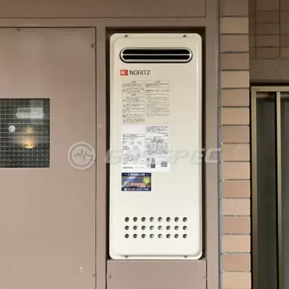 施工後の給湯器（ノーリツ GT-2053SAWX-4 BL）