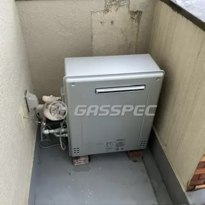 施工後の給湯器（ノーリツ GT-C2472AR BL）