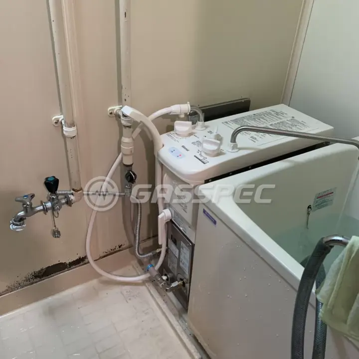 交換後の給湯器（リンナイ RBF-B3SK-FX-R-T）