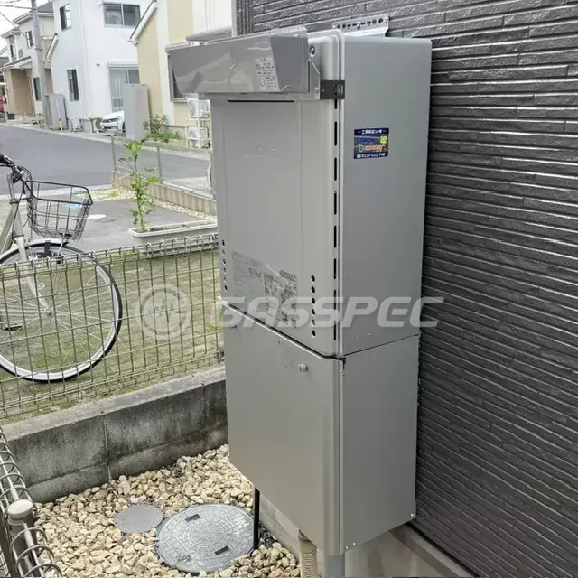 交換後の給湯器（ノーリツ GT-C2472SAW BL）