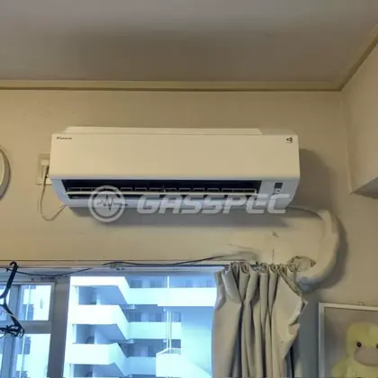 施工後のエアコン（ダイキン S225ATES-W）