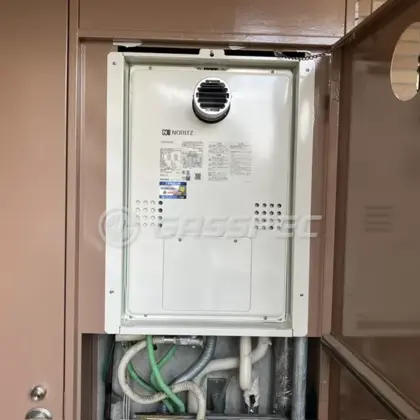 施工後の暖房熱源機（リンナイ GTH-2454AW3H-T BL）