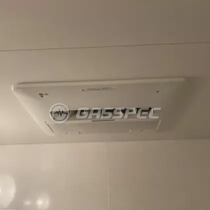 施工後の浴室乾燥機（ノーリツ BDV-4106AUKNC-J3-BL）