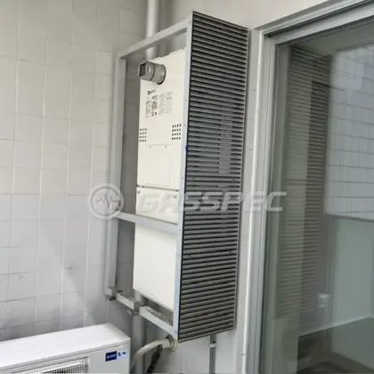 施工後の暖房熱源機（ノーリツ GTH-C2461AW6H-T-1 BL）
