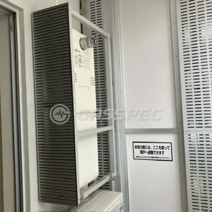 施工後の暖房熱源機（ノーリツ GTH-C2460AW3H-T-1 BL）