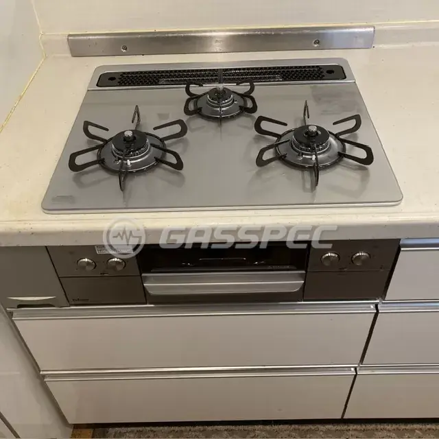 交換後のビルトインガスコンロ（パロマ PD-829WS-60GH）
