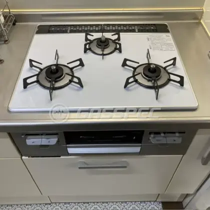施工後のビルトインガスコンロ（リンナイ RS31AW36P49R7VW）