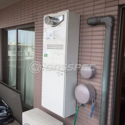 施工後の暖房熱源機（ノーリツ GTH-2444AWX3H-T-1 BL）