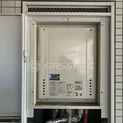 施工後の給湯器（ノーリツ GT-2470AW-H BL）