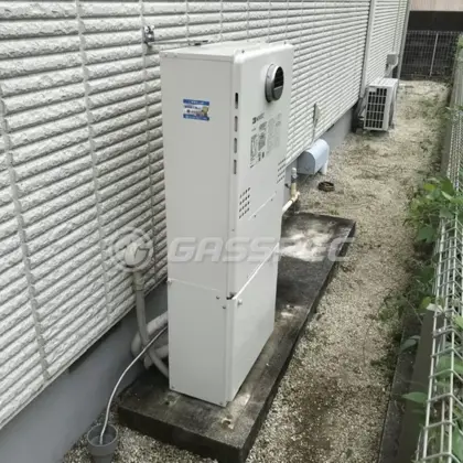 施工後の暖房熱源機（ノーリツ GTH-C2461AW3H-1 BL）