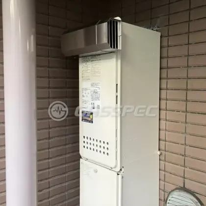 施工後の給湯器（ノーリツ GT-1653AWX-4 BL）