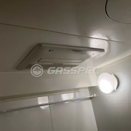 施工後の浴室乾燥機（ノーリツ BDV-4106AUKNC-J2-BL）