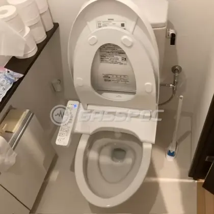 施工後の便座（TOTO TCF6624#NW1）