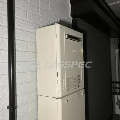 施工後の給湯器（ノーリツ GT-2070SAW BL）