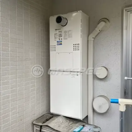 施工後の暖房熱源機（ノーリツ GTH-2454SAW3H-T BL）