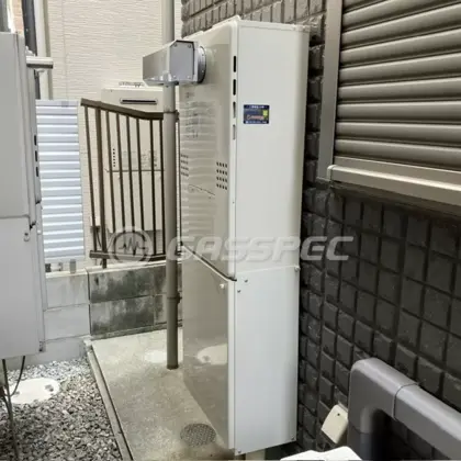 施工後の暖房熱源機（ノーリツ GTH-C2461AWD-1 BL）