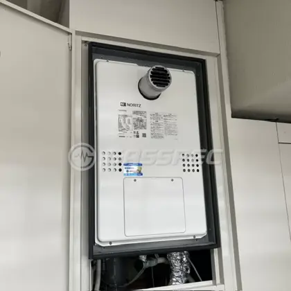 施工後の暖房熱源機（ノーリツ GTH-2454SAW6H-T BL）