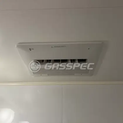 施工後の浴室乾燥機（ノーリツ BDV-4106AUKNC-J3-BL）