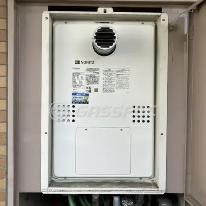 施工後の暖房熱源機（ノーリツ GTH-2454AW3H-T BL）