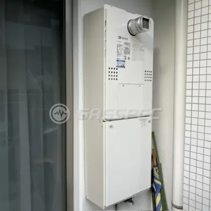 施工後の暖房熱源機（ノーリツ GTH-C2460AW3H-T-1 BL）