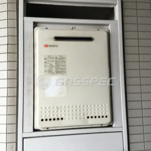 交換前の給湯器（ノーリツ GT-2428AWX）