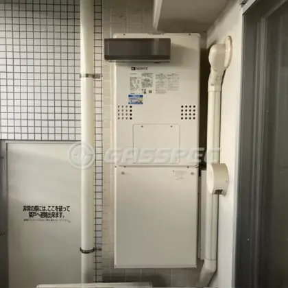 施工後の暖房熱源機（ノーリツ GTH-2454AW3H BL）