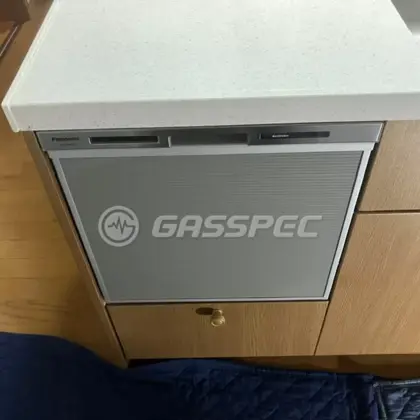 施工後のビルトイン食洗機（パナソニック NP-45MS9S）